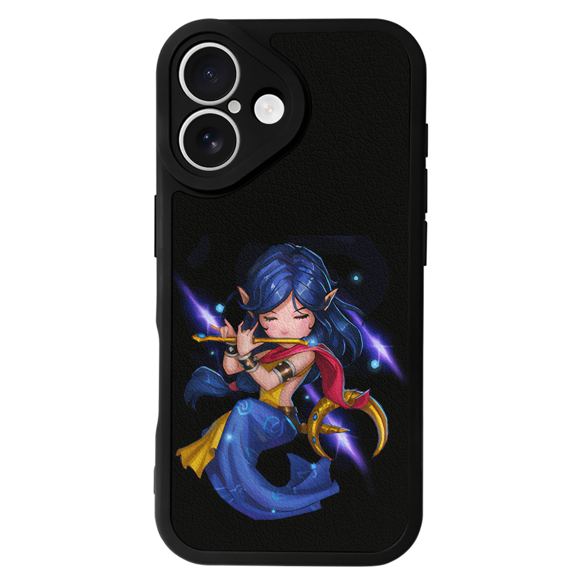（画像用） リーグ・オブ・レジェンド League of Legends LOL 【iPhone 16シリーズ対応】シリコンスマホケース（レザー調） 材質：シリコン
